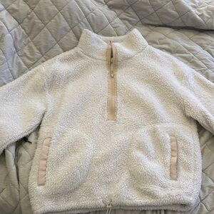 No Boundaries Cream Fleece Pullover